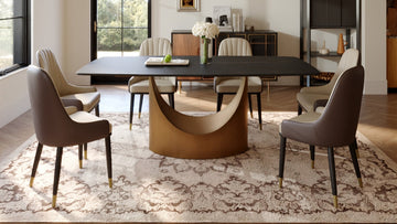 Lexi Table (Matte Sintered Stone)