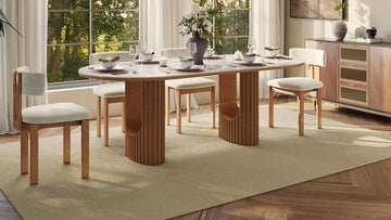 Silvo 79" Table (Glossy White)