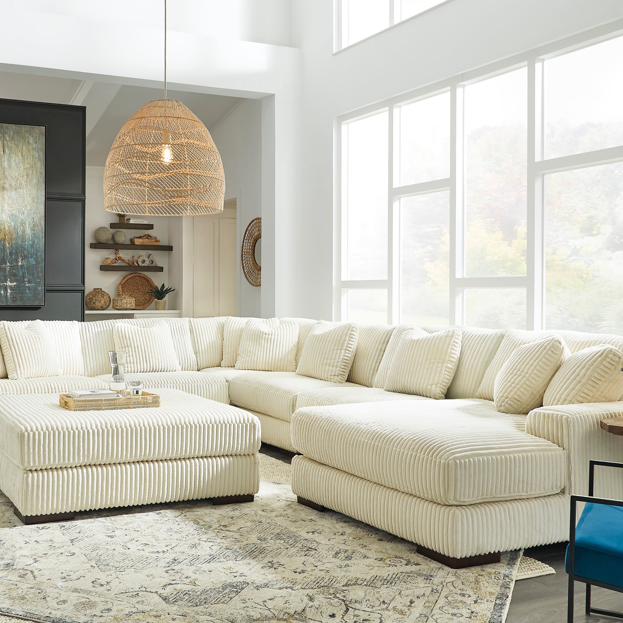 Ashley 21104 6pcs Sectional