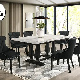Paro Dining Set (Black)