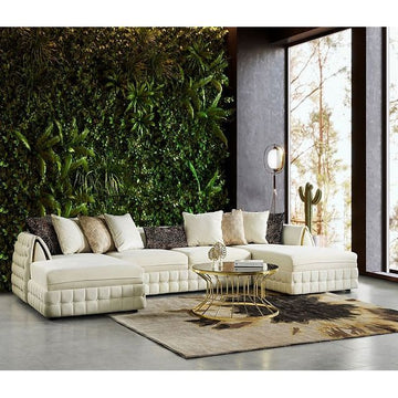 Sicilya Sectional (Off White)