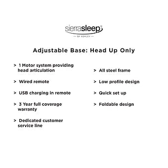 Ashley M8X1 Adj Base