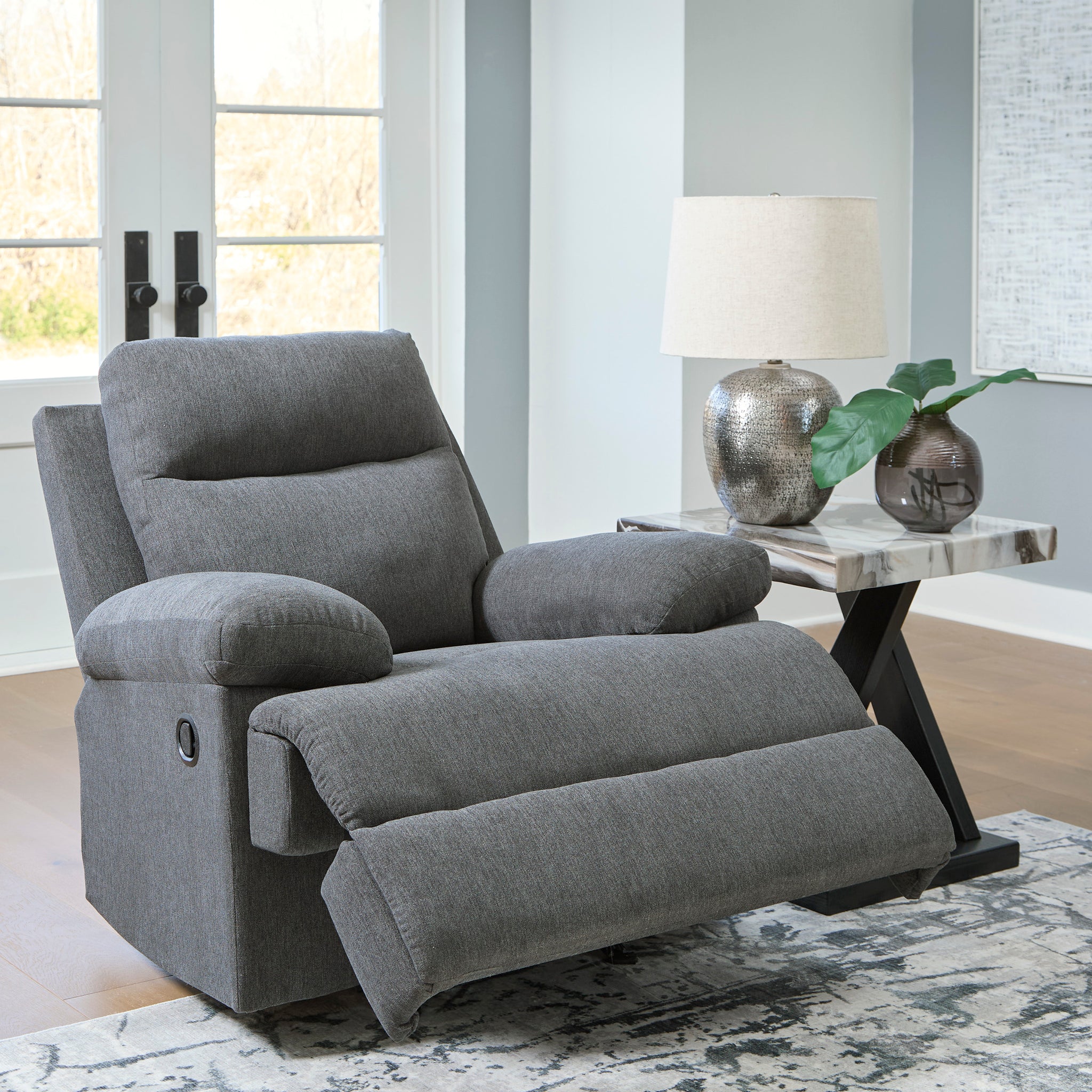Ashley PC91406 Side-Swipe Rocker Recliner