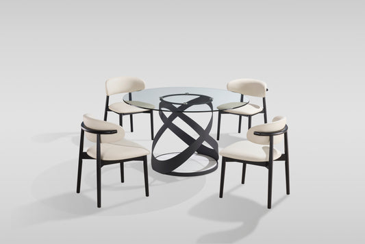 D1550 Dimi (Clear Glass/Black)