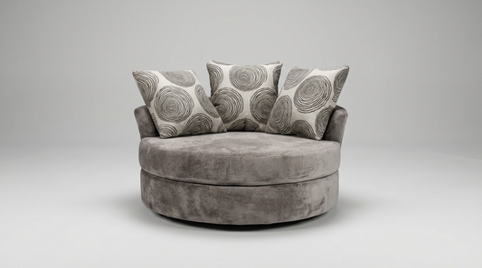 S1025 Swivel Chair (Smoke)