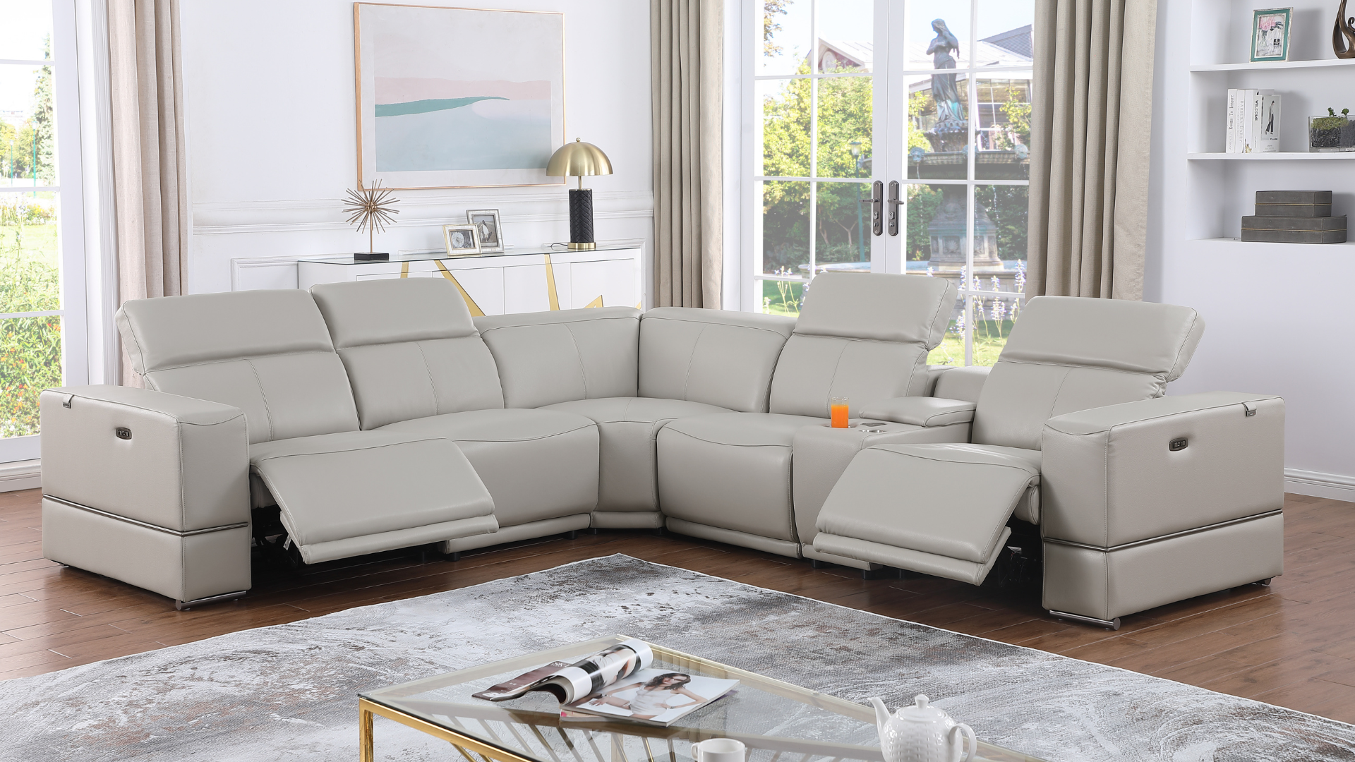 MI-1122 Franco 6pcs Light Grey (2 Power)