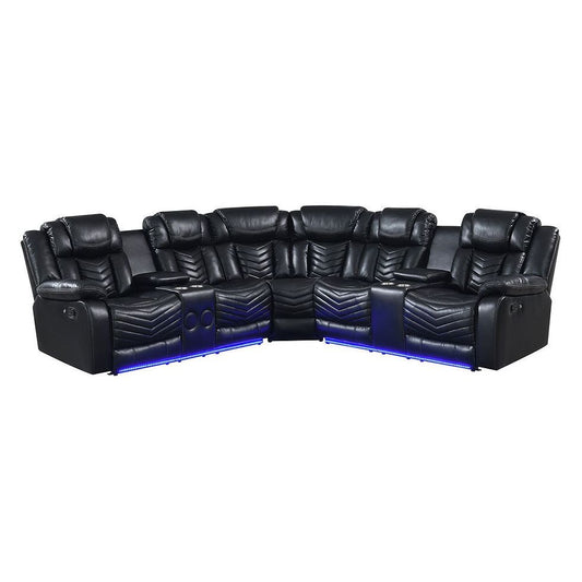 S2021 Lucky Charm Sectional(Black)