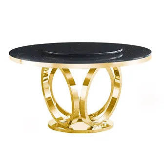 D615 Maxi Table (Black/Gold)
