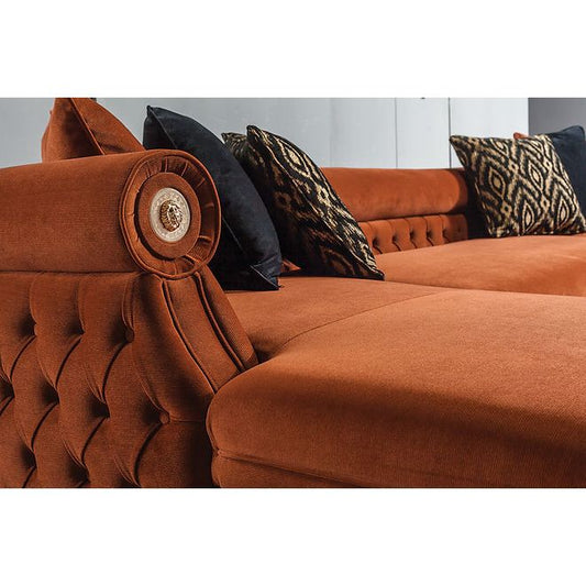 Brooklyn Sectional (Orange)