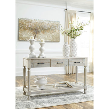 Ashley T782-4 Shawnalore Sofa/Console Table
